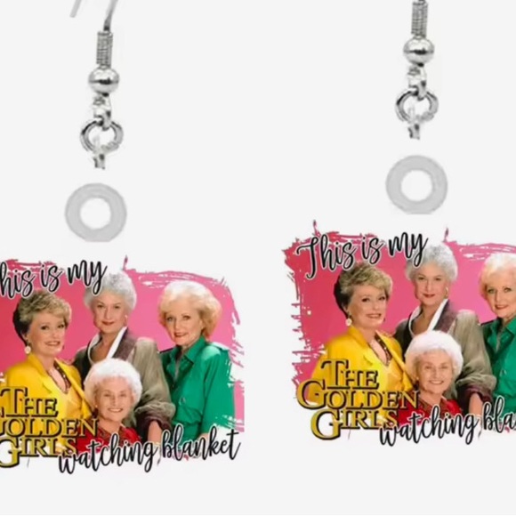 NWOT choose one golden girl earrings - Picture 7 of 8